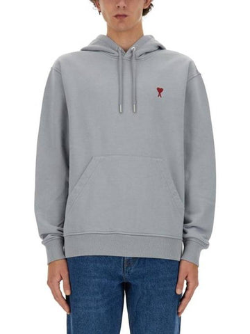 De Coeur Hoodie Grey - AMI - BALAAN 1