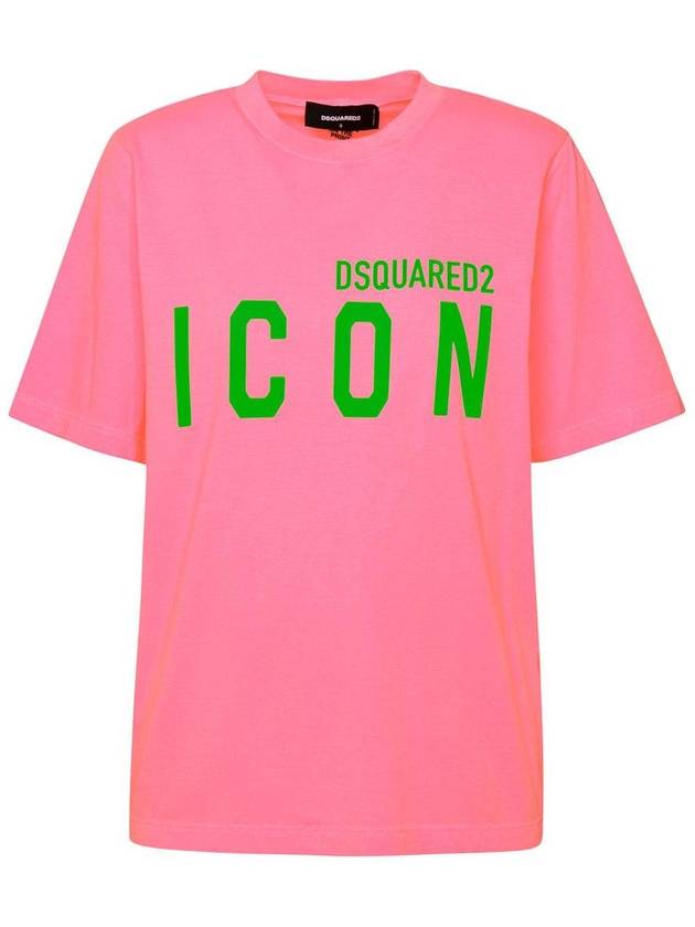 short sleeve t-shirt S80GC0067 S24692911 Fucsia - DSQUARED2 - BALAAN 2