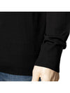 24SS Men's Polo Virgin Wool Knit Top Black FAI2551 - LORO PIANA - BALAAN 5
