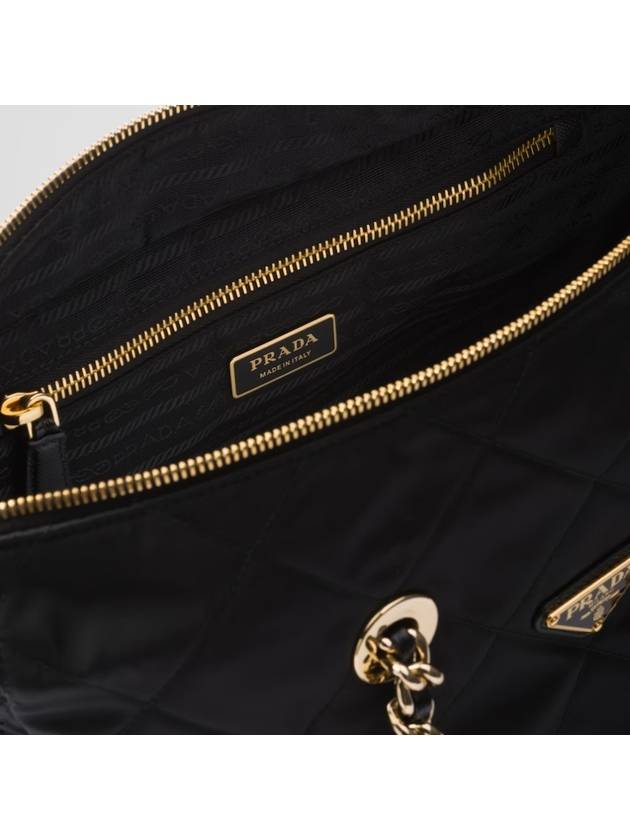 Re-Edition 1995 Chaine Large Re-Nylon Shoulder Bag Black - PRADA - BALAAN 6