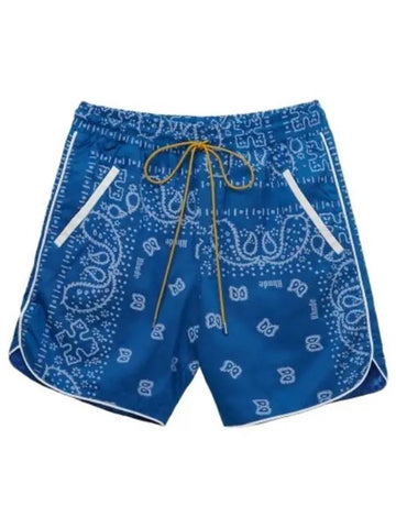 Bandana Shorts Pants Blue - RHUDE - BALAAN 1