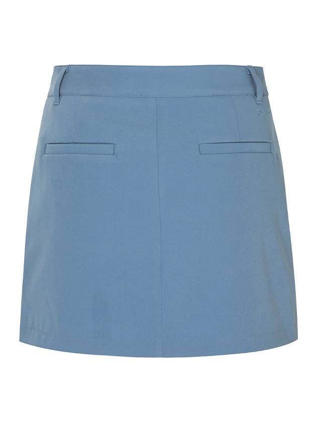 SIMPLE STRAIGHT SKIRT W INNER PANTSBaby Blue - PLAYBOO - BALAAN 2