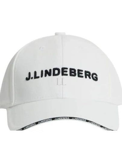 Hennric Embroidered Logo Ball Cap White - J.LINDEBERG - BALAAN 2