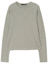 Raglan slit long sleeve t shirt gray - LESEIZIEME - BALAAN 7