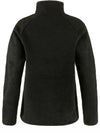 Women's Vardag Pile Fleece Zip-Up Jacket Black - FJALL RAVEN - BALAAN 3