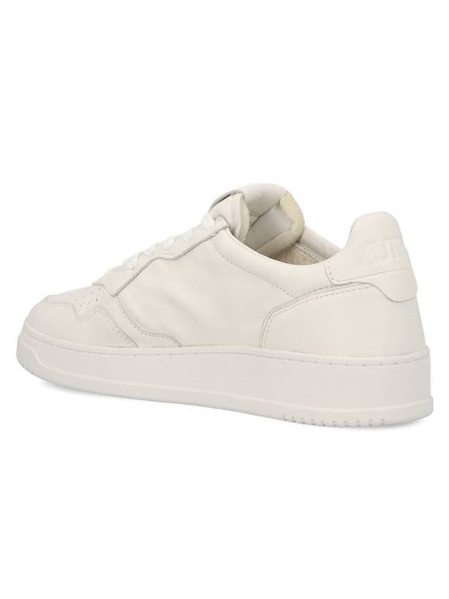 Medalist Logo Patch Low Top Sneakers White - AUTRY - BALAAN 4