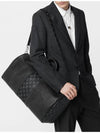 Keepall Bandoulier 50 Duffel Bag Black - LOUIS VUITTON - BALAAN.