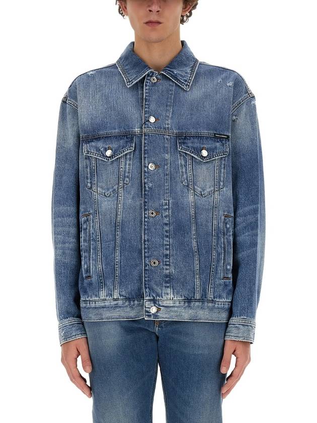 long sleeve shirt G9NL5D G8KO4S9001 DENIM - DOLCE&GABBANA - BALAAN 2