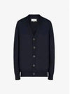 Elbow Patch Cardigan Navy - MAISON MARGIELA - BALAAN 2