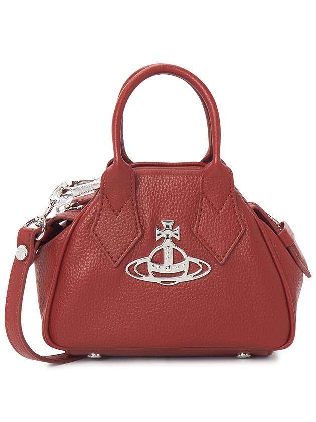 Logo Mini Yasmin Tote Bag Red - VIVIENNE WESTWOOD - BALAAN 2