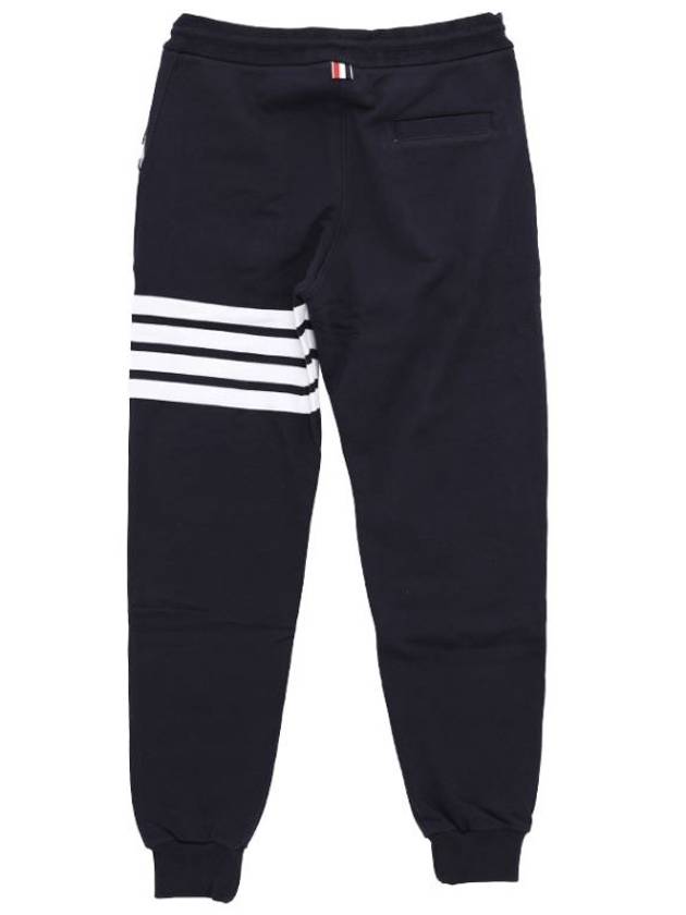 Men's Classic Loopback Engineered 4 Bar Classic Sweatpants Navy - THOM BROWNE - BALAAN 3