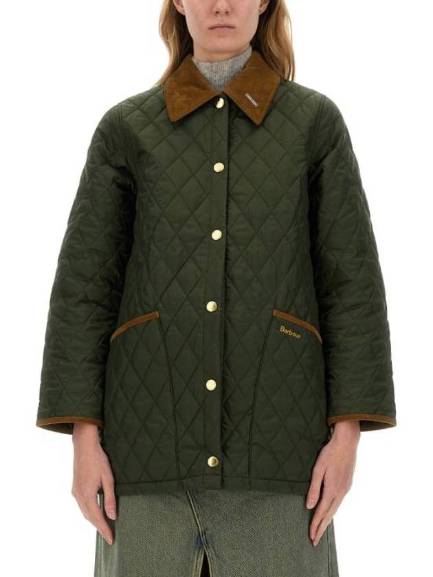 30th Anniversary Modern Liddesdale Quilted Jacket Green - BARBOUR - BALAAN 1