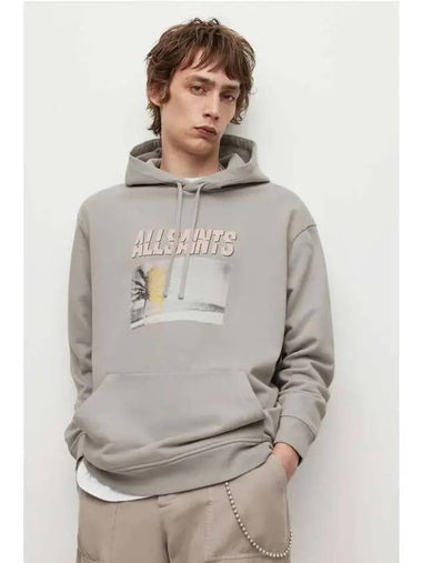 Huska Os Hoodie MG104Y 7308 Gray - ALLSAINTS - BALAAN 1