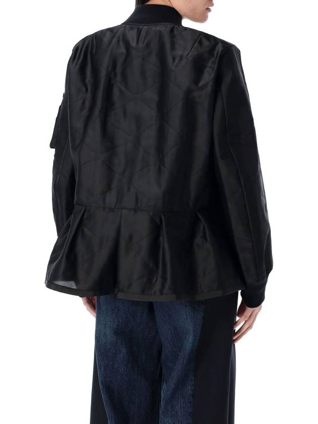 Sacai Quilted Satin Blouson - SACAI - BALAAN 2