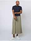 Loose Wide Pants Khaki Beige - ATHPLATFORM - BALAAN 4