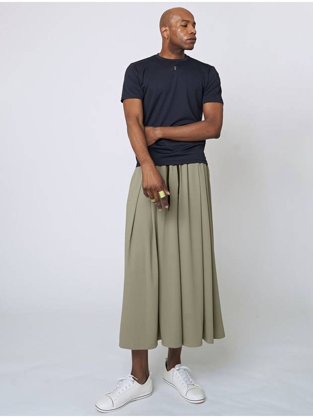 Loose Wide Pants Khaki Beige - ATHPLATFORM - BALAAN 4