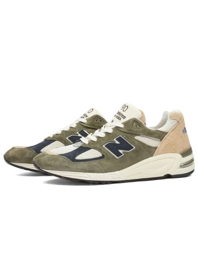 990v2 Made in USA Gray Tan - NEW BALANCE - BALAAN 2