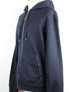 Hooded zip up navy XL - HERMES - BALAAN 3