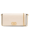 V Logo Signature Pouch Bag Ivory - VALENTINO - BALAAN 1