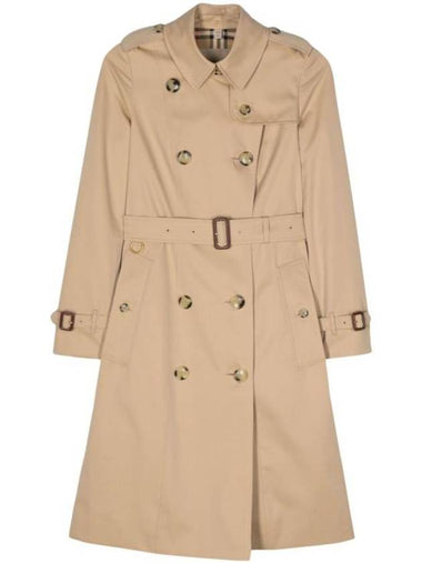 Long Chelsea Heritage Trench Coat Beige - BURBERRY - BALAAN 1