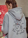 CPGN Kakao Friends When Hood Zip up Gray - CPGN STUDIO - BALAAN 2