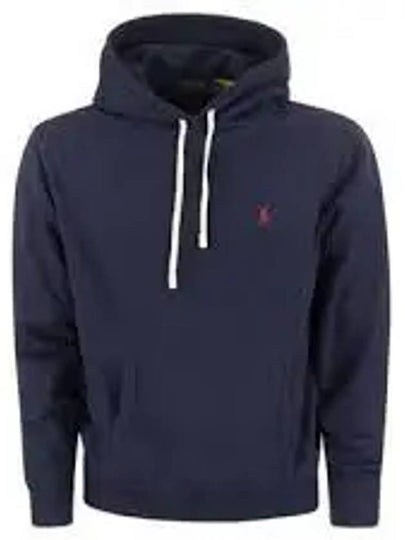 Embroidered Logo Pony Hoodie Navy - POLO RALPH LAUREN - BALAAN 2