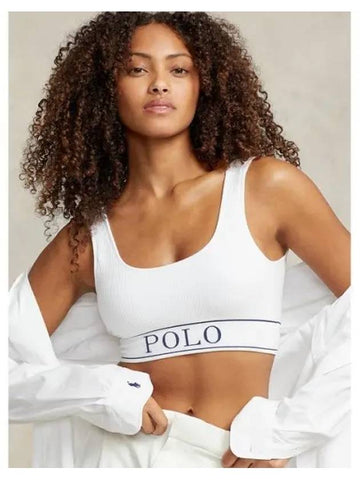 INNERWEAR Polo Scoop Neck Bralette Tag 1 - POLO RALPH LAUREN - BALAAN 1