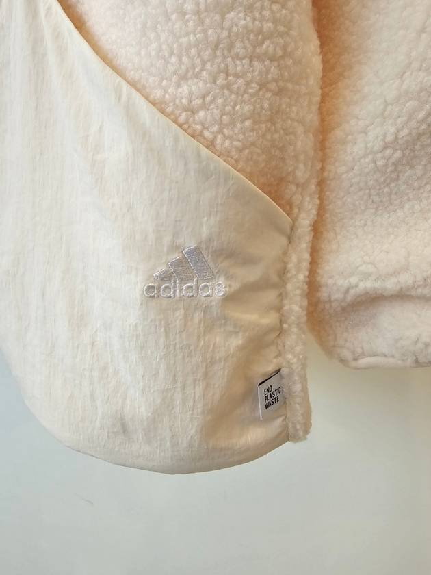 Fleece Jacket HS3440 Cream WOMENS L XL - ADIDAS - BALAAN 3