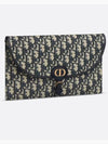 Bobby Oblique Jacquard Pouch Bag Blue - DIOR - BALAAN 3