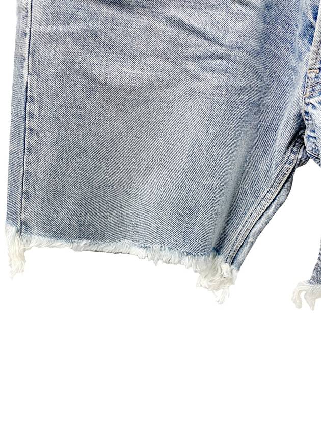 Wesley Horizon Wash Denim Shorts Light Blue - CELINE - BALAAN 6