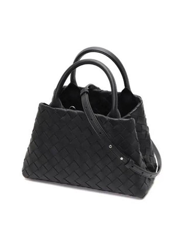 Intrecciato Tote Bag Black - BOTTEGA VENETA - BALAAN 1