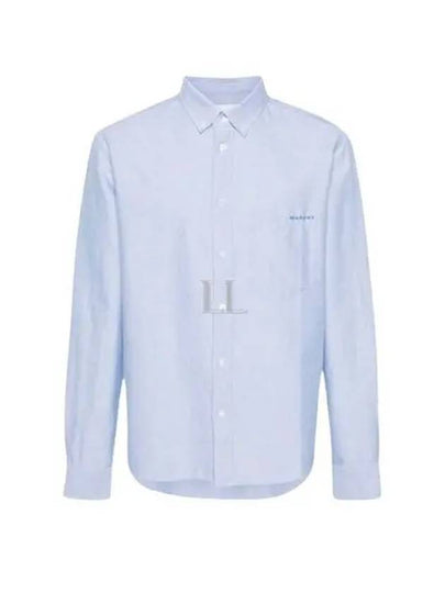 Chemise Jasolo Long Sleeve Shirt Blue - ISABEL MARANT - BALAAN 2