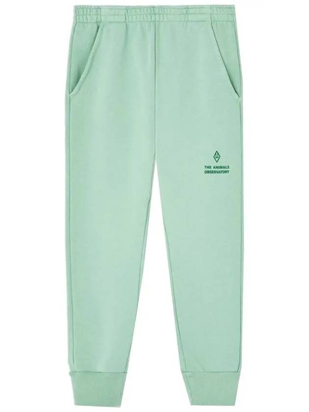 Kids Logo Printing Pants Pastel Green F23124 257GE - THE ANIMALS OBSERVATORY - BALAAN 1