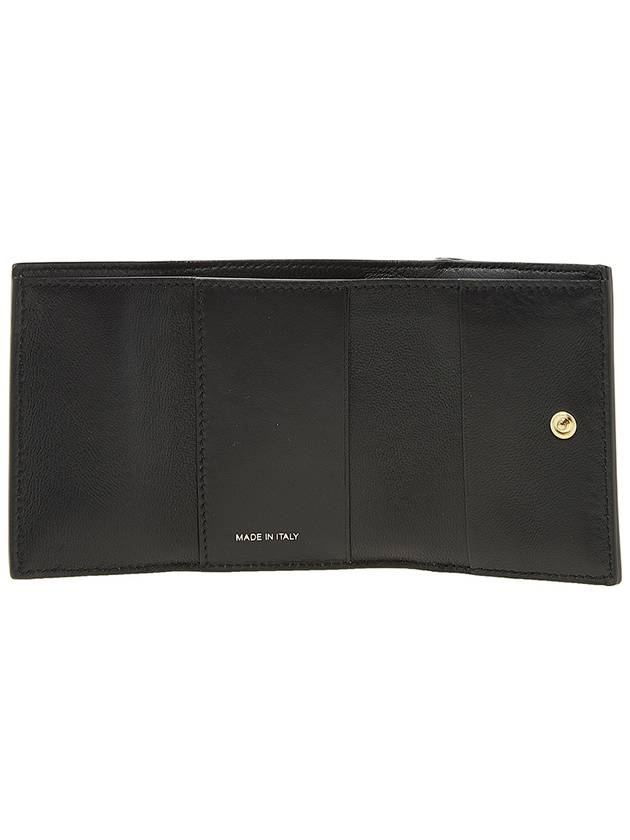 Logo Leather Half Wallet Grey - MARNI - BALAAN 11