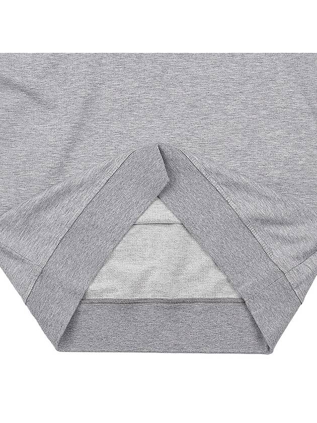 Light Fleece Sweatshirt Grey Melange - CP COMPANY - BALAAN 9