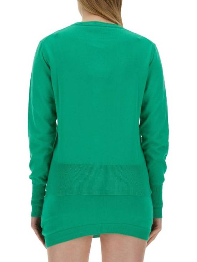 Bea Knit Cardigan Green - VIVIENNE WESTWOOD - BALAAN 7