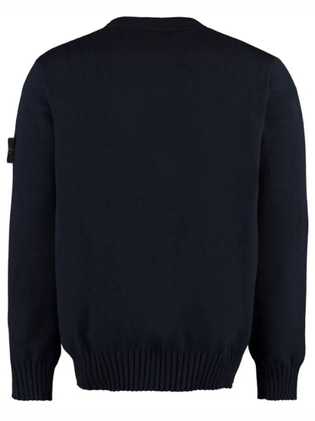 Wappen Patch Garment Dyed Sweatshirt Black - STONE ISLAND - BALAAN 3