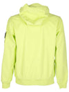 Wappen Patch Soft Shell Hooded Jacket Lemon - STONE ISLAND - BALAAN 3