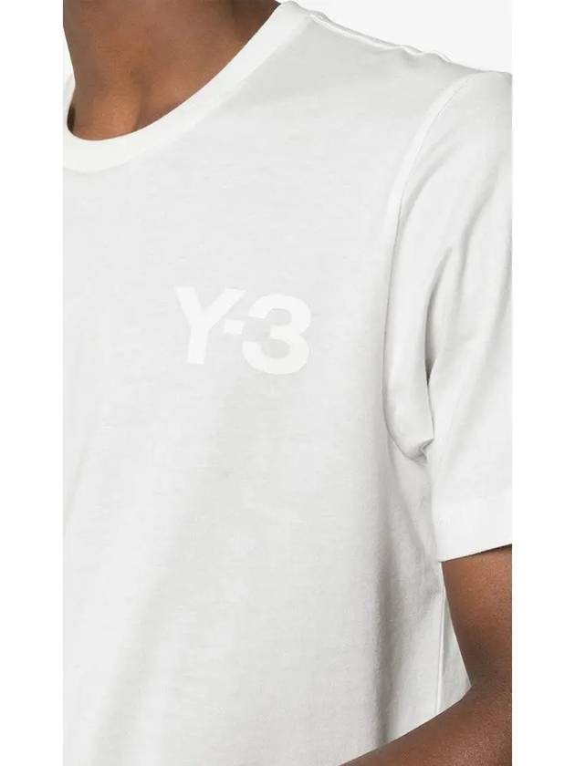 Classic SS Logo Short Sleeve T-Shirt White - Y-3 - BALAAN 5