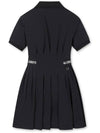 Women Rib Collar Jersey SS Dress - WAAC - BALAAN 2