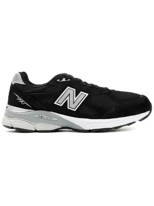 990V3 Made In USA Low Top Sneakers Black - NEW BALANCE - BALAAN 1