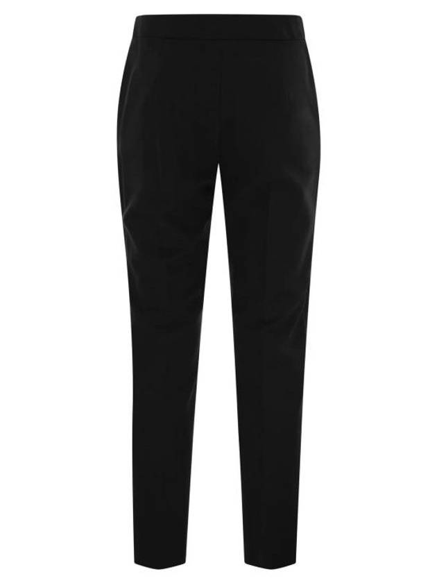 Pegno Rayon Slacks Black - MAX MARA - BALAAN 3