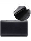 Intrecciato Vertical Long Wallet Black - BOTTEGA VENETA - BALAAN 3