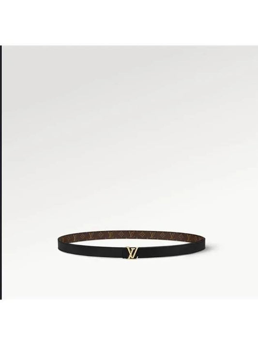 LV Iconic 20MM Reversible Leather Belt Black Brown - LOUIS VUITTON - BALAAN 2