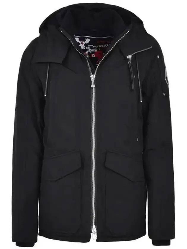 Millstream Men's Padded Jacket Black - MOOSE KNUCKLES - BALAAN.