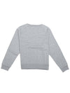 Maison Kitsune Fox Embroidery Sweatshirt Gray Women's AW00302AT1504 - MAISON KITSUNE - BALAAN 3