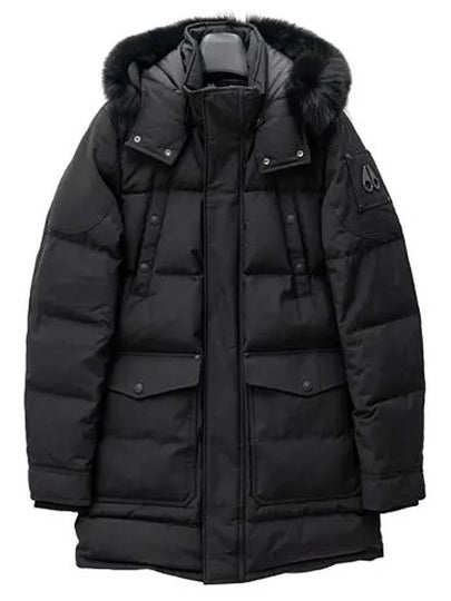 Onyx Big Ridge Parka Black Fox Fur Black - MOOSE KNUCKLES - BALAAN 2