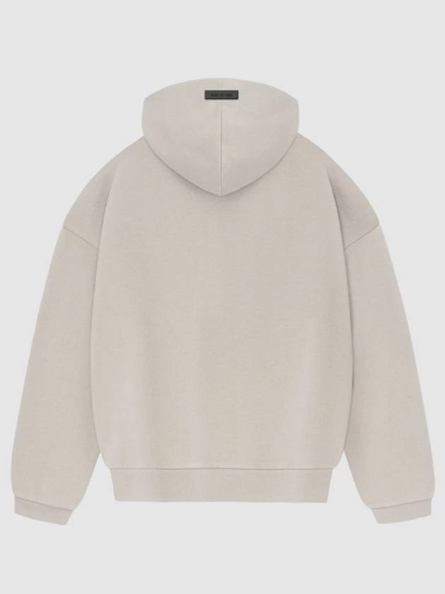 Fear of God Essentials Small Logo Hoodie Silver Cloud - FEAR OF GOD ESSENTIALS - BALAAN 4