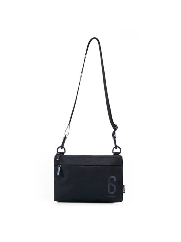 Men's Mini Five Crossbody Bag Black - UNION 6 - BALAAN 1