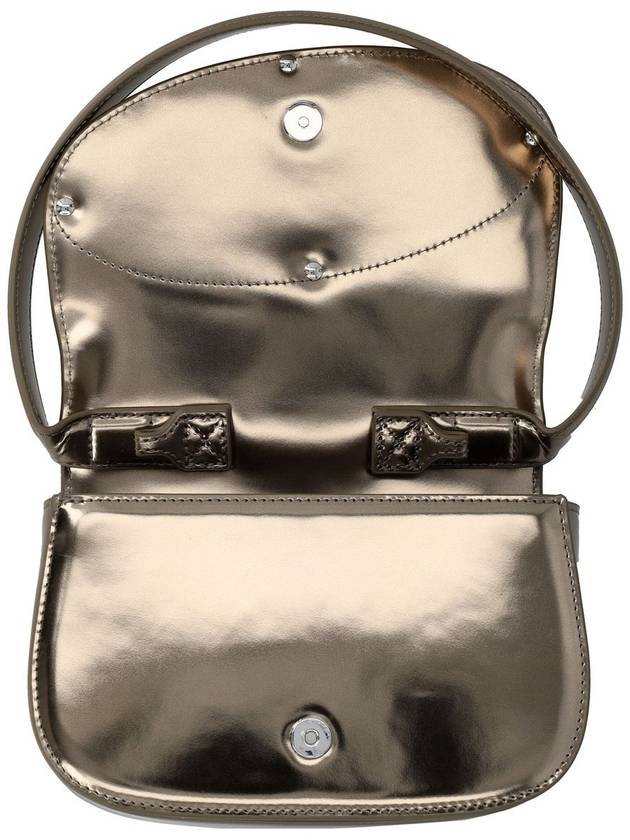 1DR Mirrored Leather Shoulder Bag Bronze - DIESEL - BALAAN 5